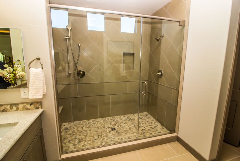 Elegant Walk-In Showers